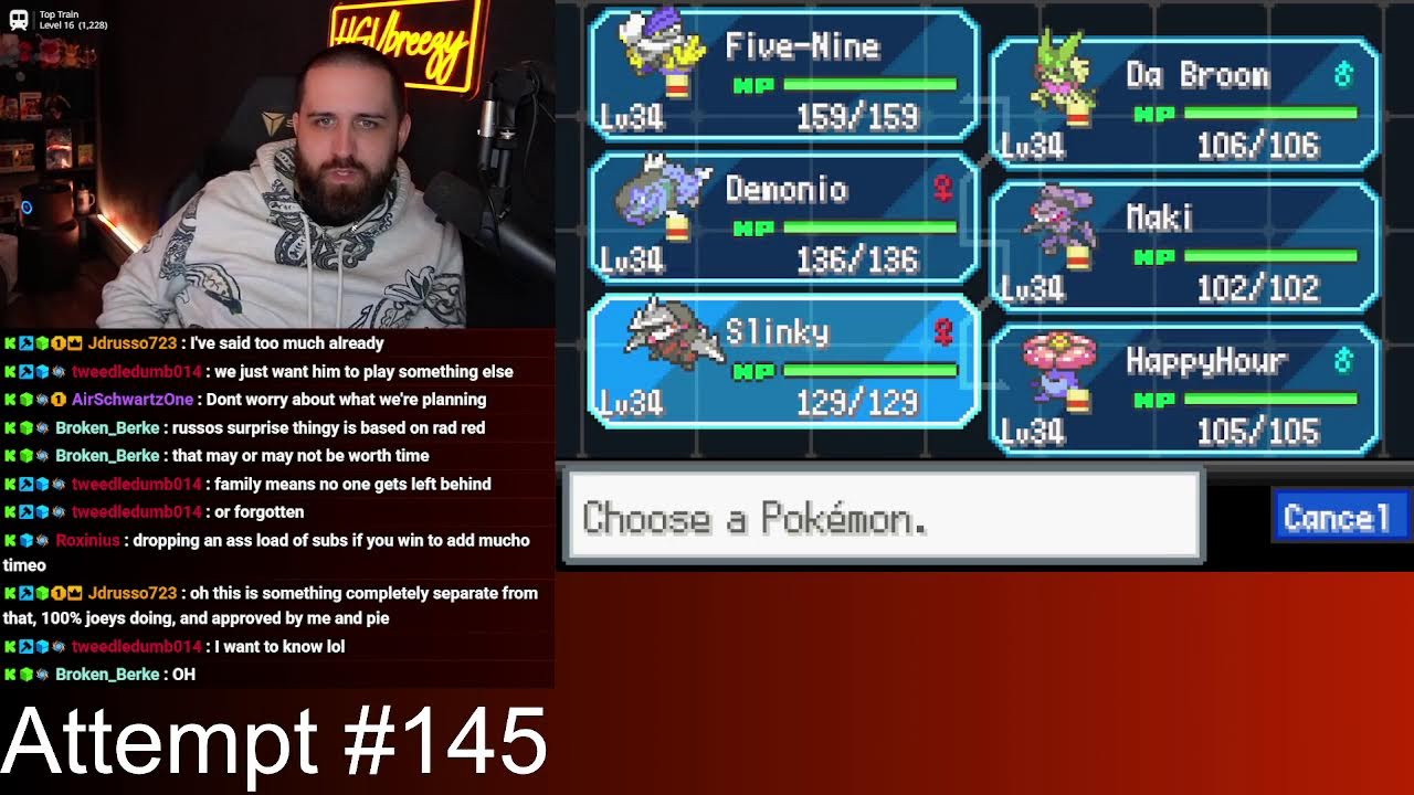 Is this the run? Rad Red Nuzlocke Attempt 143