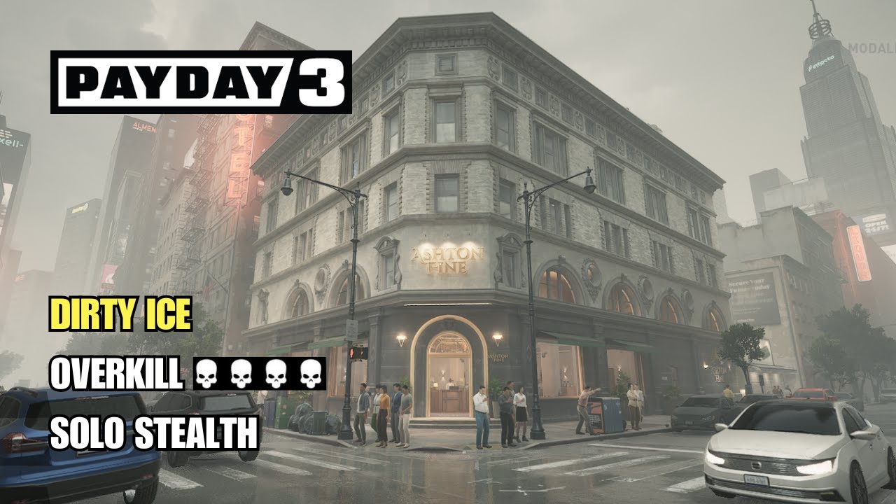 Payday3 - DIRTY ICE OVERKILL SOLO STEALTH