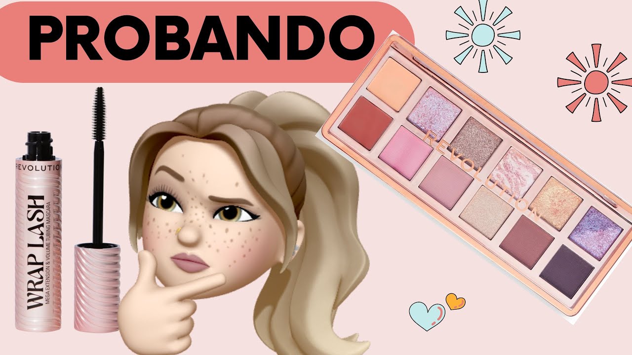 PROBANDO: Paleta The Enchanted Icon y  Máscara de pestañas Wrap Lash #revolutionmakeup