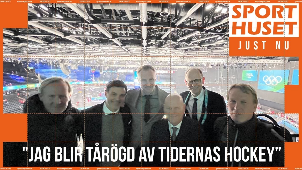 Just Nu: “Jag blir tårögd av tidernas hockey”