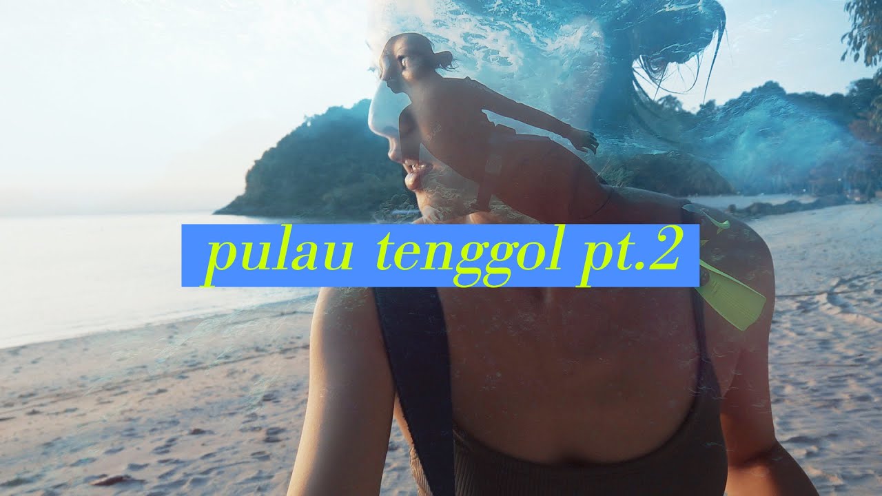 【CO VLOG】還好看起來不狼狽但我是真的被浪打得頭很暈 FREEDIVING x PULAU TENGGOL天鵝島  [下]