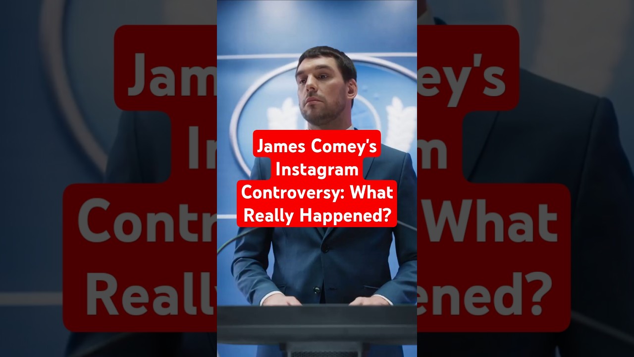 JamesComey #DonaldTrump #Politics #InstagramControversy #CurrentEvents #SocialMediaDebate