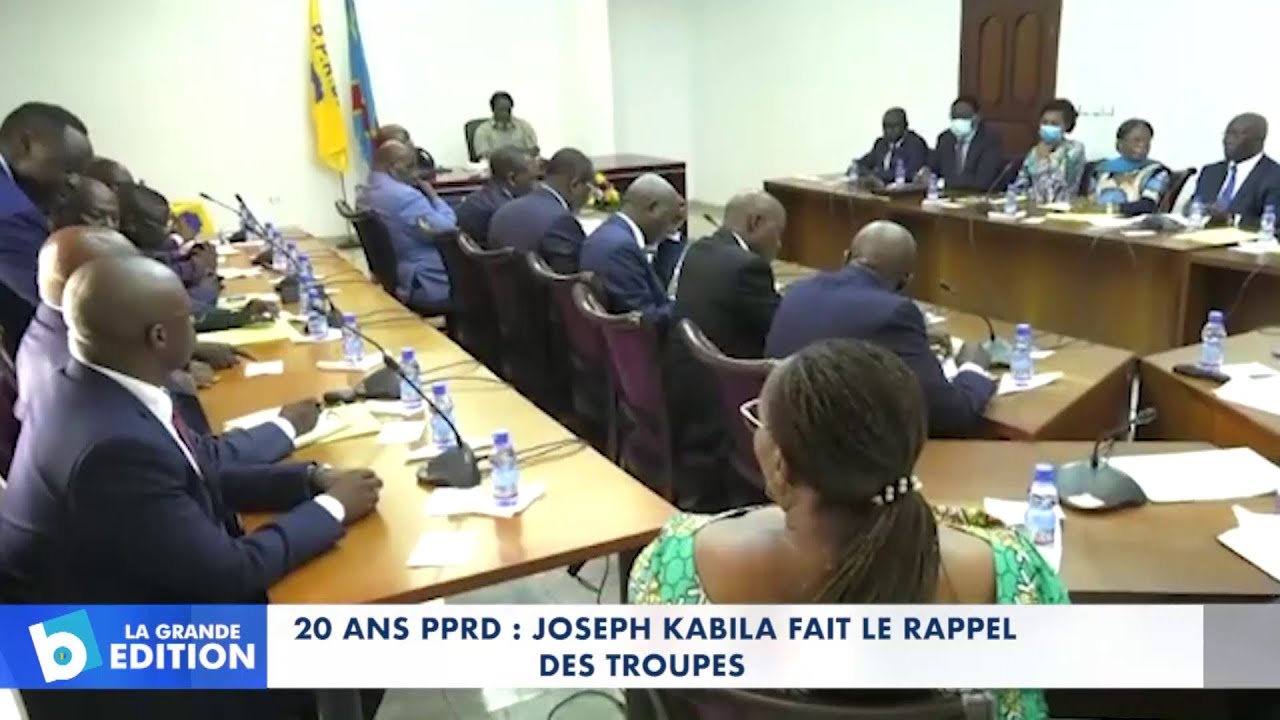 20 ans du PPRD: Joseph Kabila fait le rappel des troupes