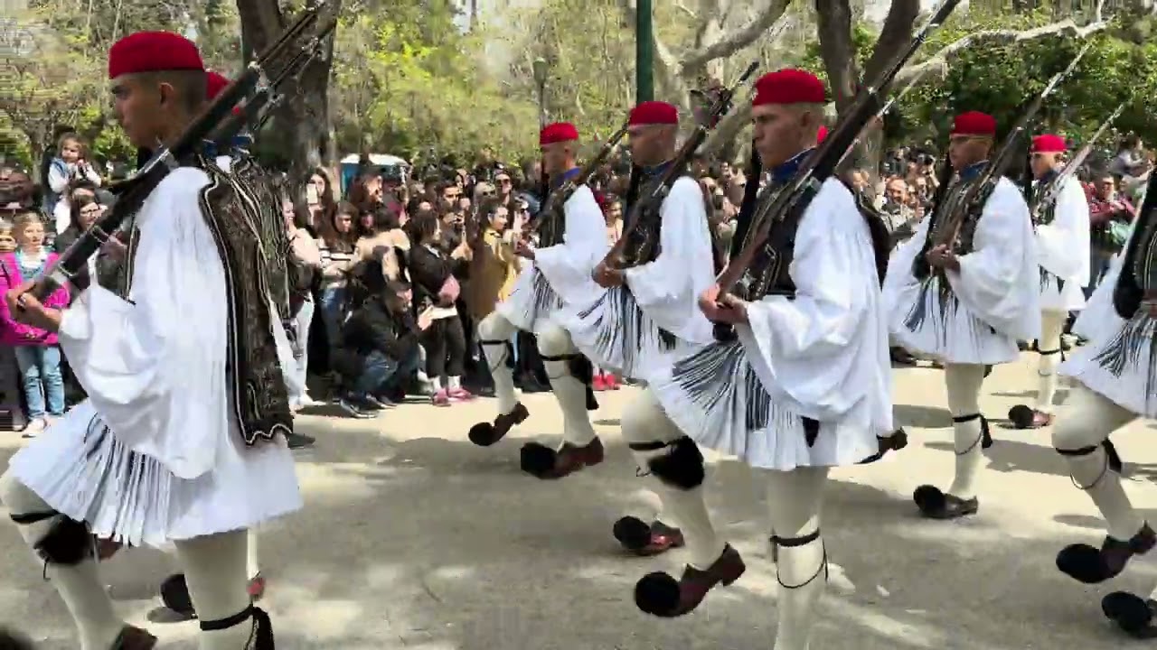 Είσοδος της Προεδρικής Φρουράς στη κεντρική παρέλαση - Μάρτιος 2024