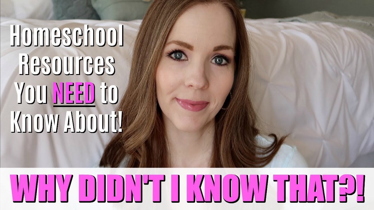 FREE HOMESCHOOLING RESOURCES I WISH I'D KNOWN ABOUT BEFORE I STARTED HOMESCHOOLING | HOMESCHOOL TIPS