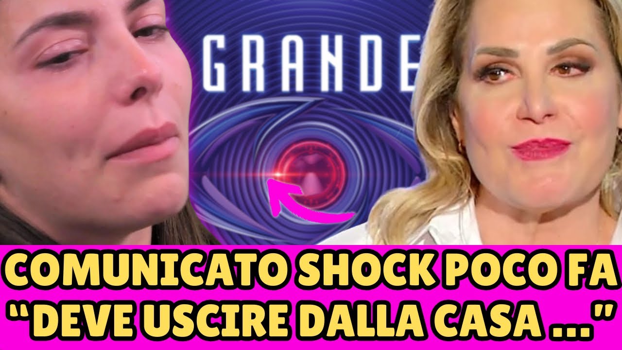 GRANDE FRATELLO SHOCK! “LASCIA LA CASA…” FAN SCONVOLTI!
