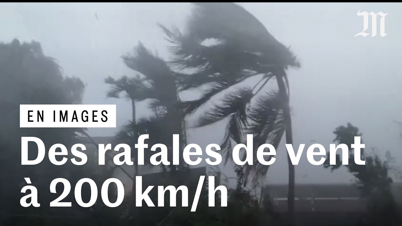 Mayotte ravagée : les vents surpuissants du cyclone Chido