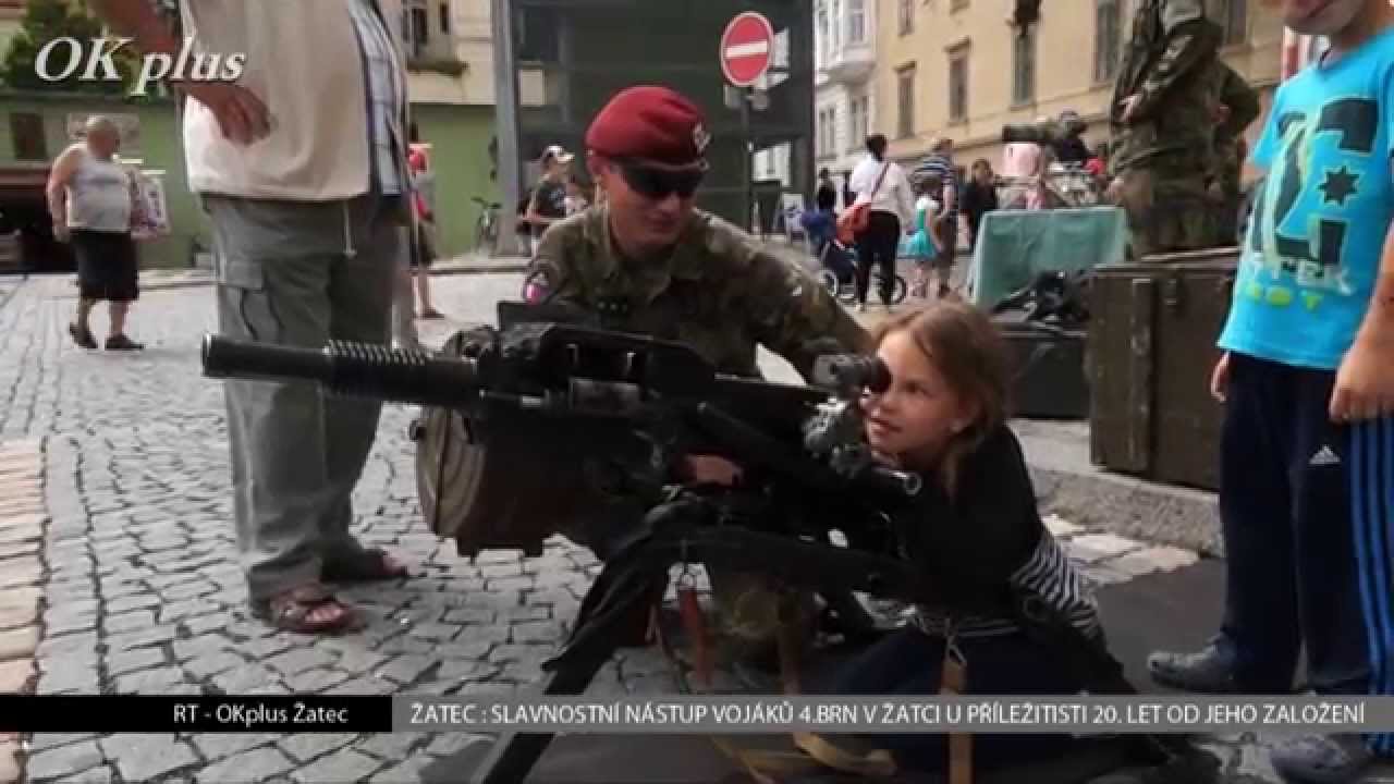 1.7.2014 SLAVNOSTNÍ NÁSTUP 4.BRN ŽATEC K OSLAVĚ 20.LET OD JEHO ZALOŽENÍ