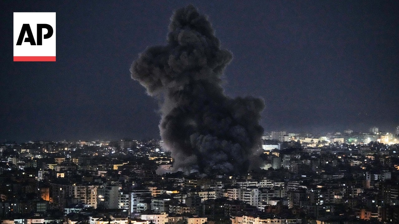 Israel strikes Lebanon after Hezbollah launches missiles toward Israel