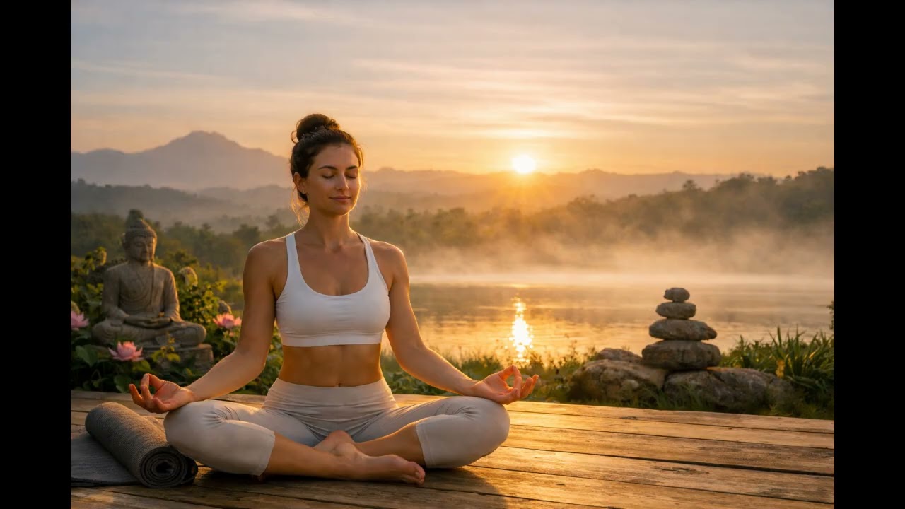 Relaxing Ocean Waves 🌊 | Peaceful Ambient Music for Sleep, Meditation & Calm