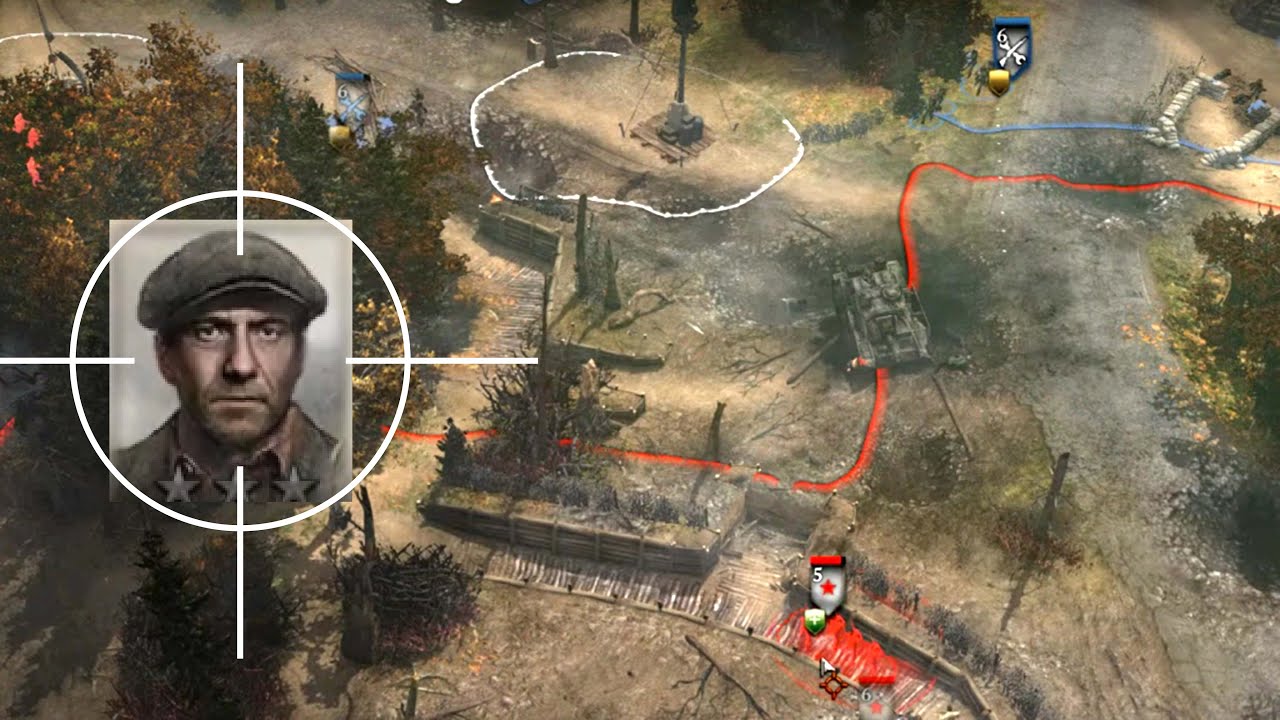 Fighting Soviet partisans in the forest - Coh 2 Wikinger Mod # 134 - 1v1