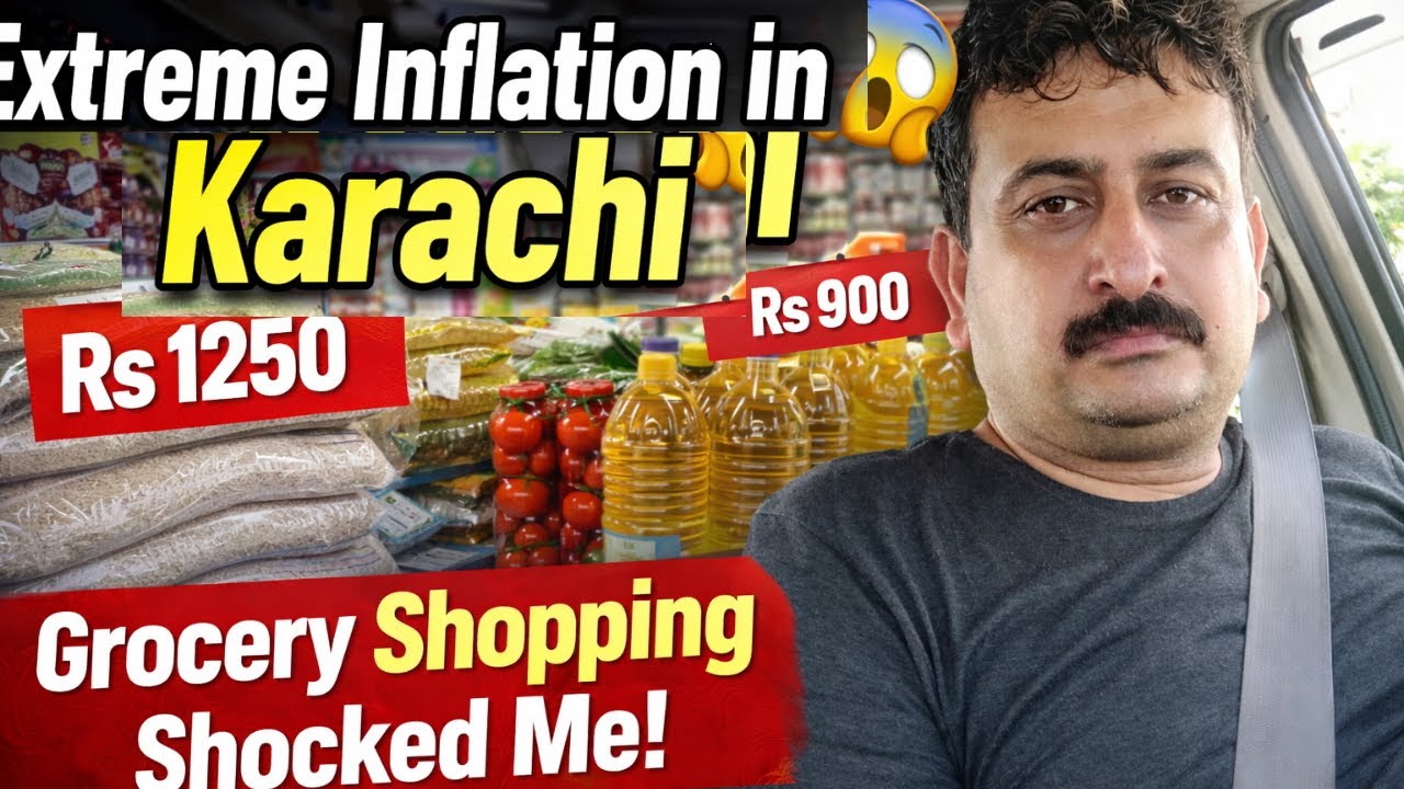Extreme Inflation in Karachi 😱 | Grocery Shopping Shocked Me