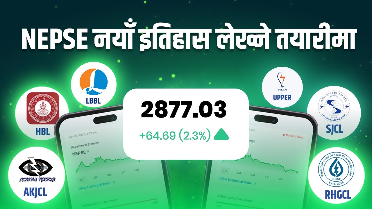 NEPSE Daily Update: आजको बजार ट्रेन्ड र प्रमुख स्तरहरू