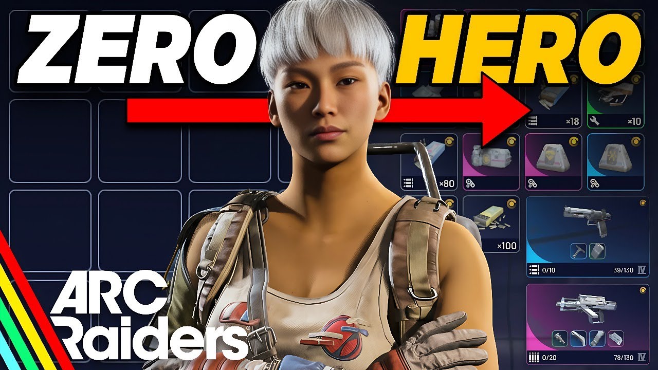 FREE KITS ARE TOO OP! (ZERO TO HERO CHALLENGE!) - ARC Raiders