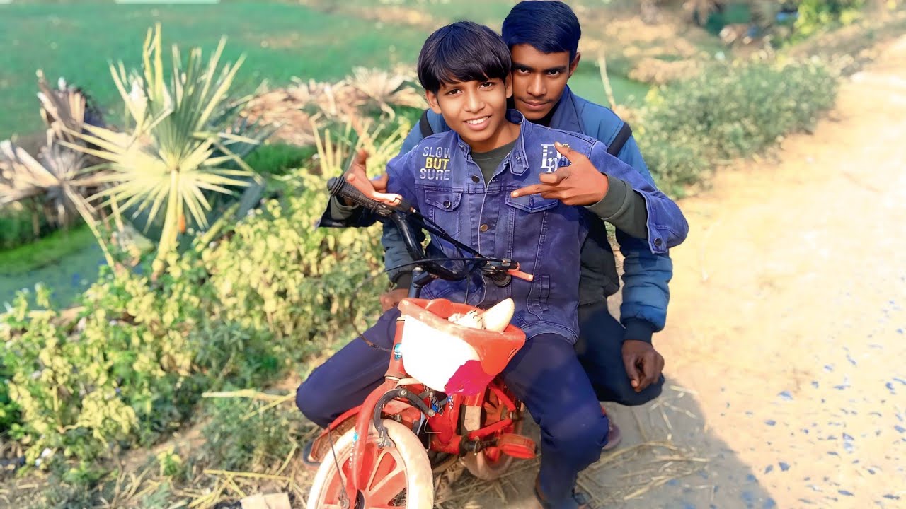 Mera dost cycle chalate chalate gir Gaya 😱