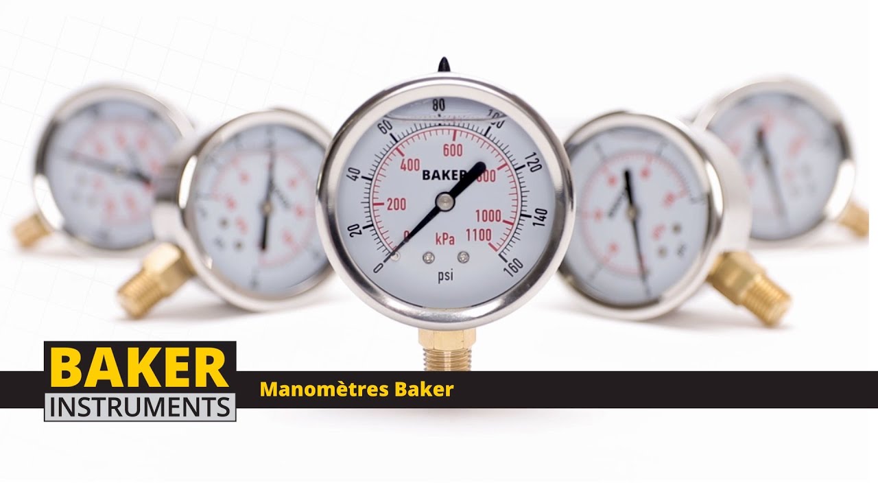 Indicateurs de pression Baker de la série AVNC