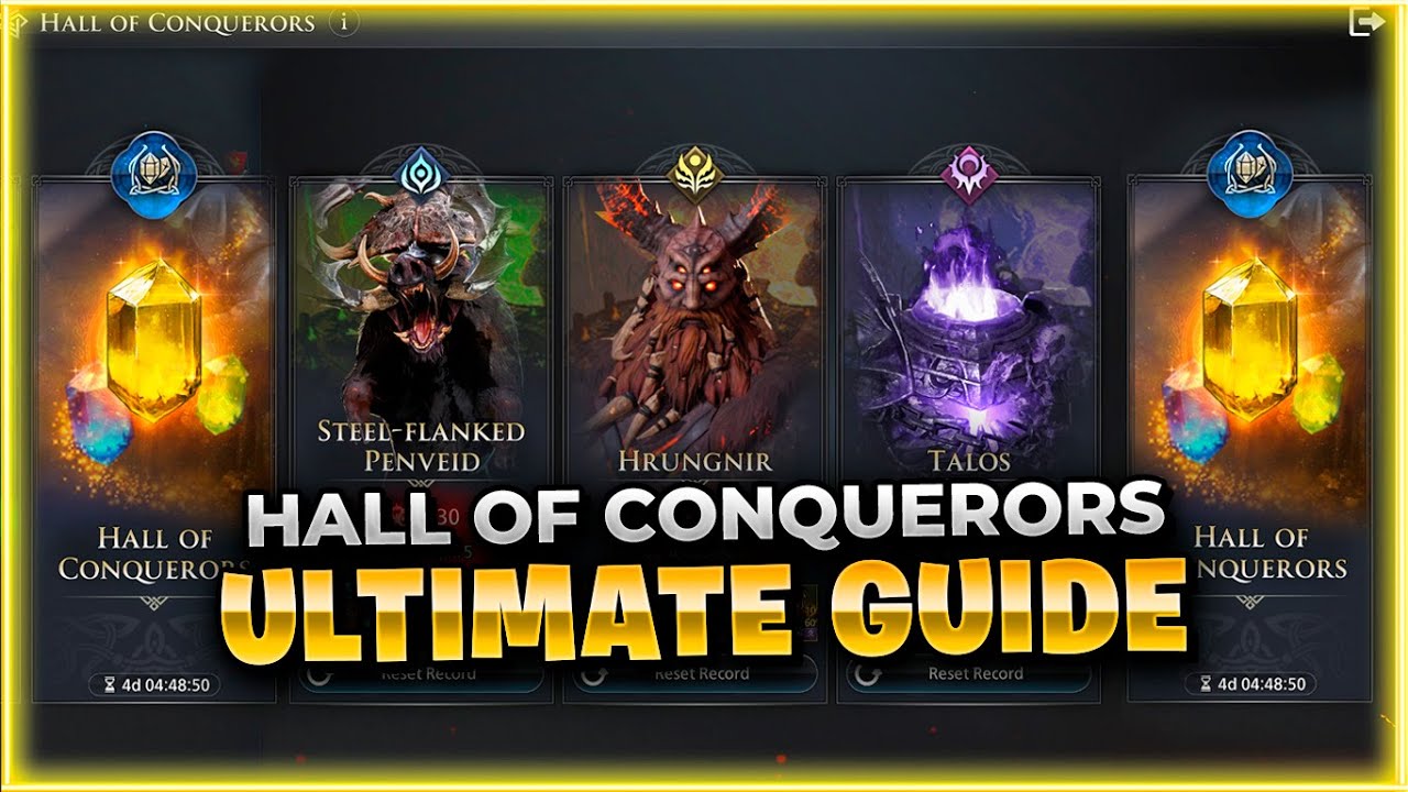 How To Get A Better Score... Hall Of Conquerors King Arthur: Legends Rise