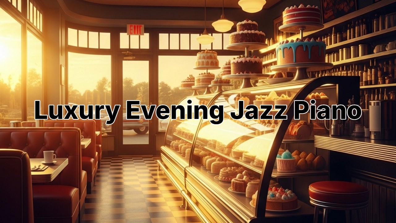 Luxury Evening Jazz Piano 🥂 Smooth Background Music for Dinner, Wine Nights, and Classy Home Vibes