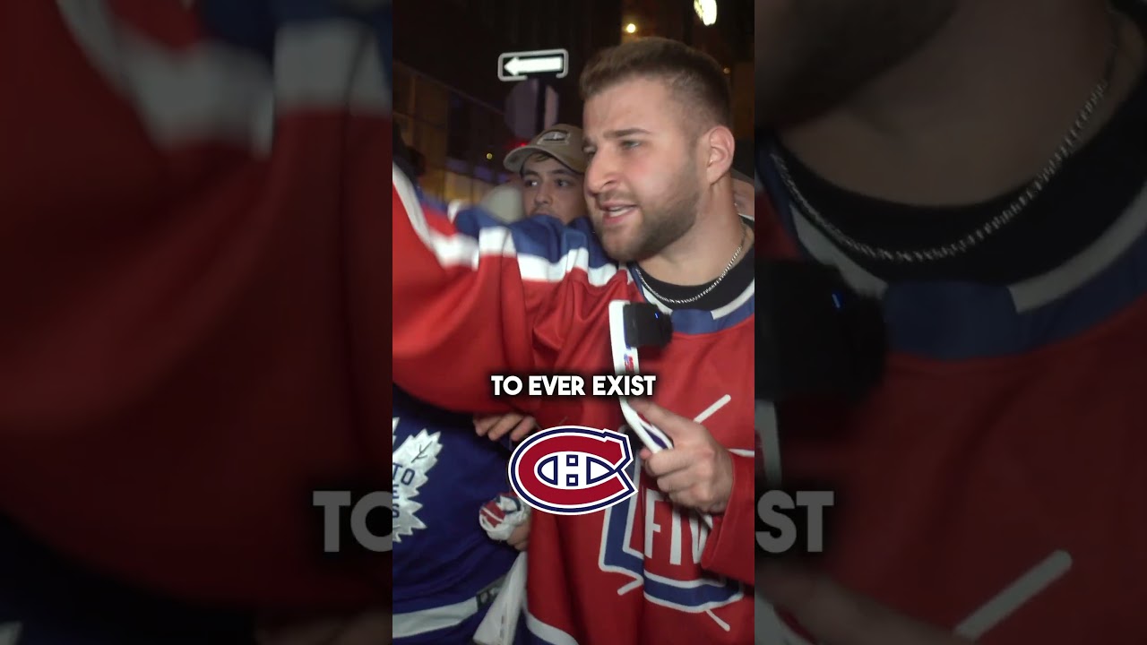 Leafs fan watches Habs’ home opener instead of Leafs game 💀