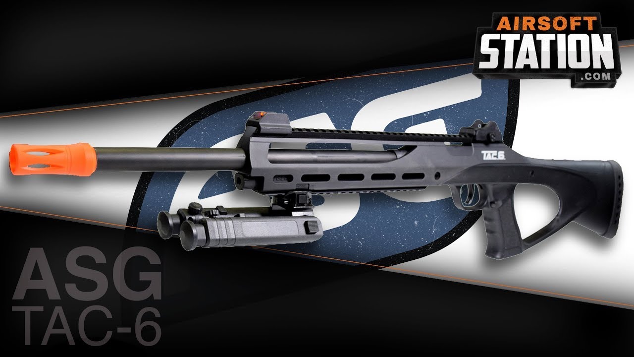 ASG TAC 6 CO2 Sniper Rifle - Airsoft Overview - (Unique Airsoft Sniper)