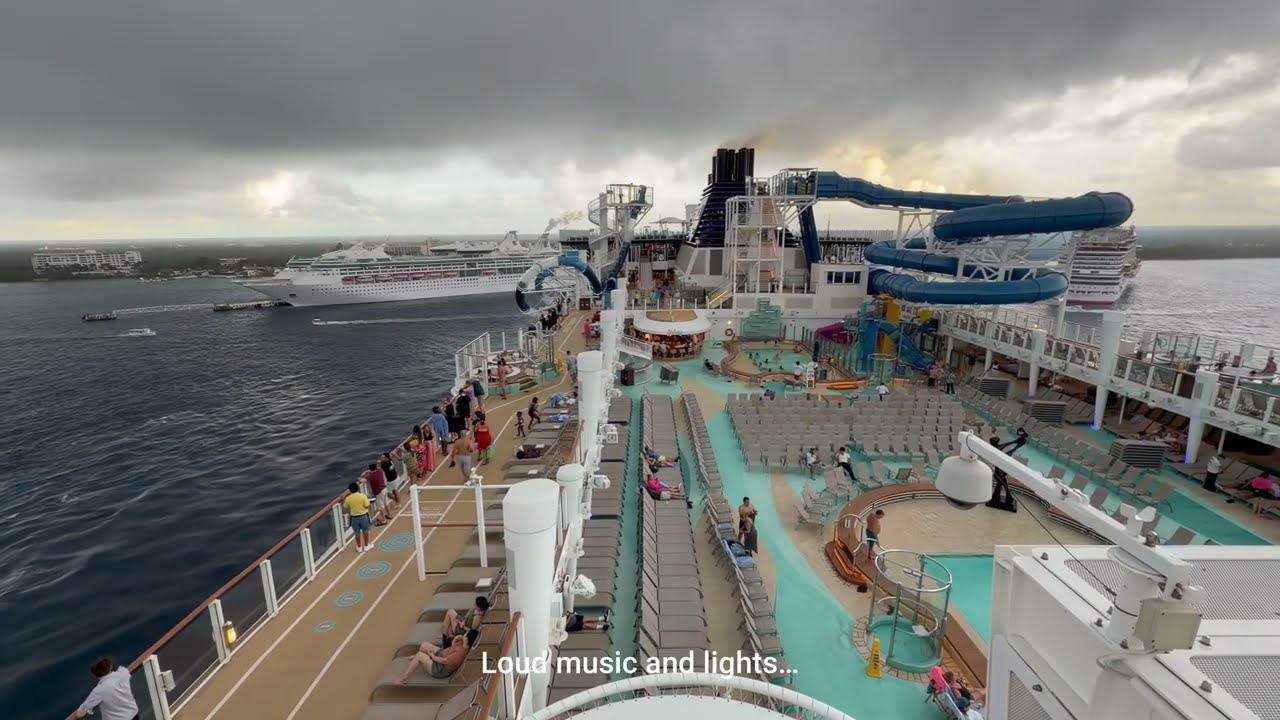 Departure from Cozumel Port