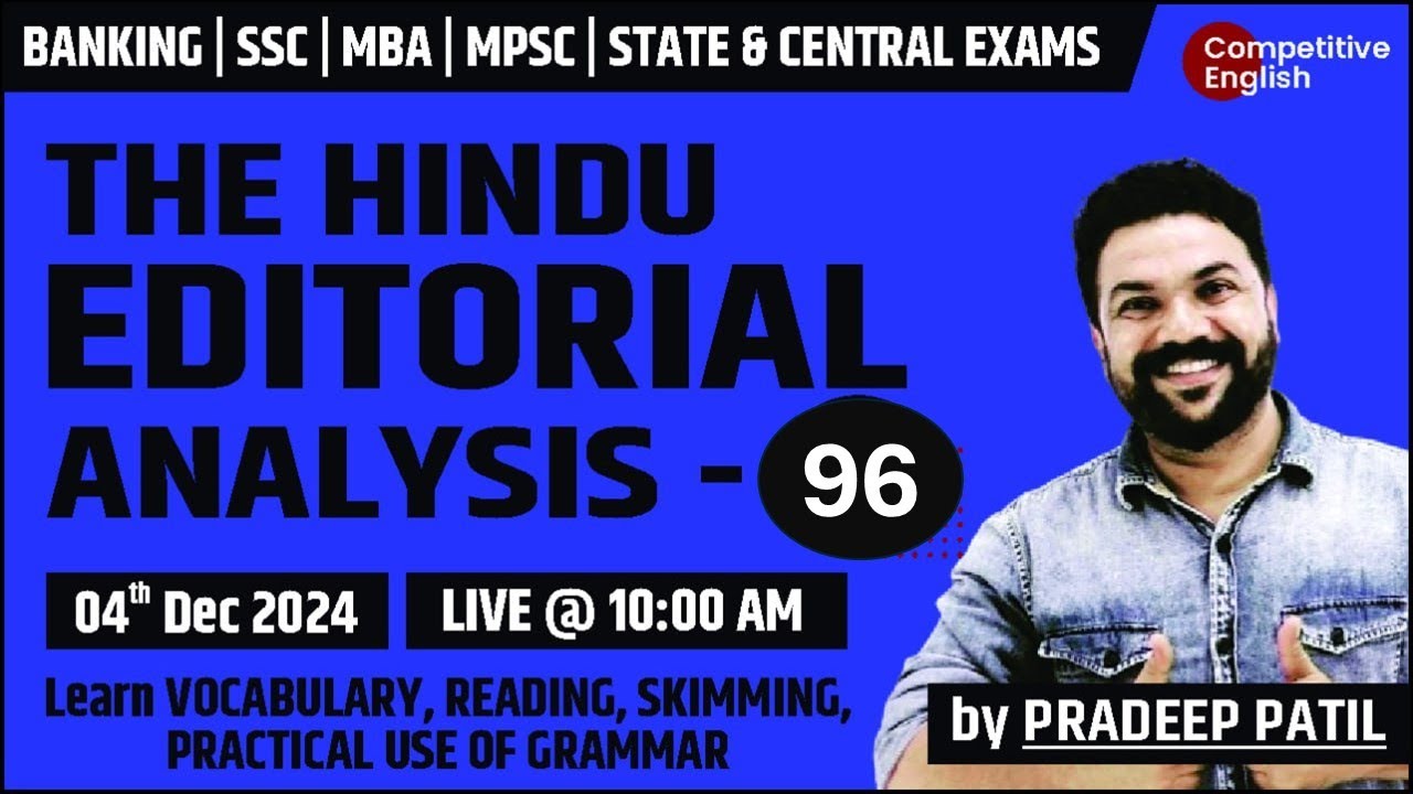 Learn VOCAB, READING, SKIMMING, ERRORS, GRAMMAR USE, 03 December , 2024  - PRADEEP PATIL