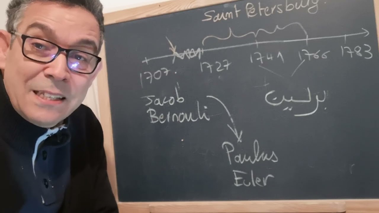 حياة عالم الرياضيات السويسري ليونهارد أويلر. vie de Leonhard euler