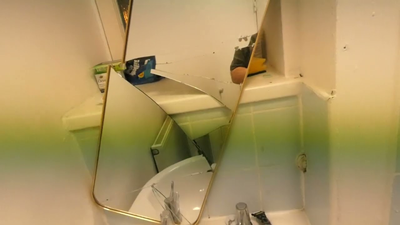 What the heck! happened to my mirror