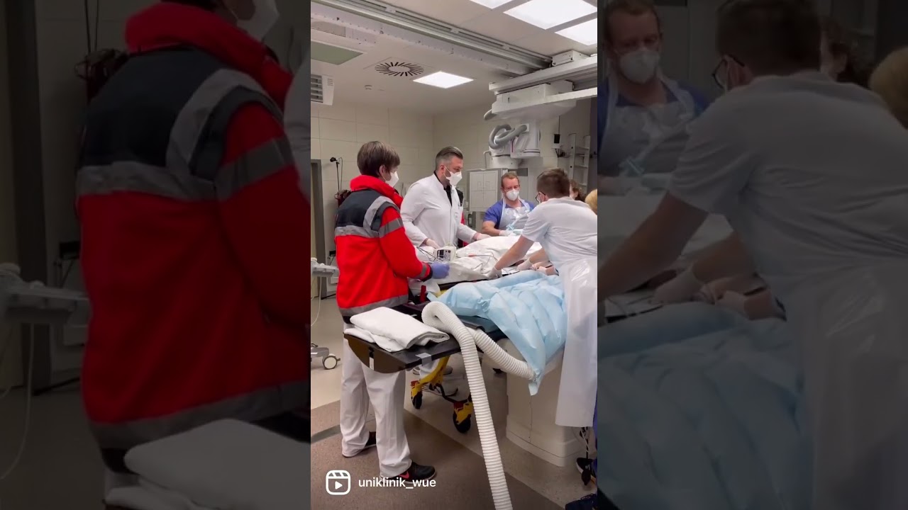 Schockraum-Training am Uniklinikum W&uuml;rzburg #notfall #notaufnahme #krankenhaus #arzt #w&uuml;rzburg