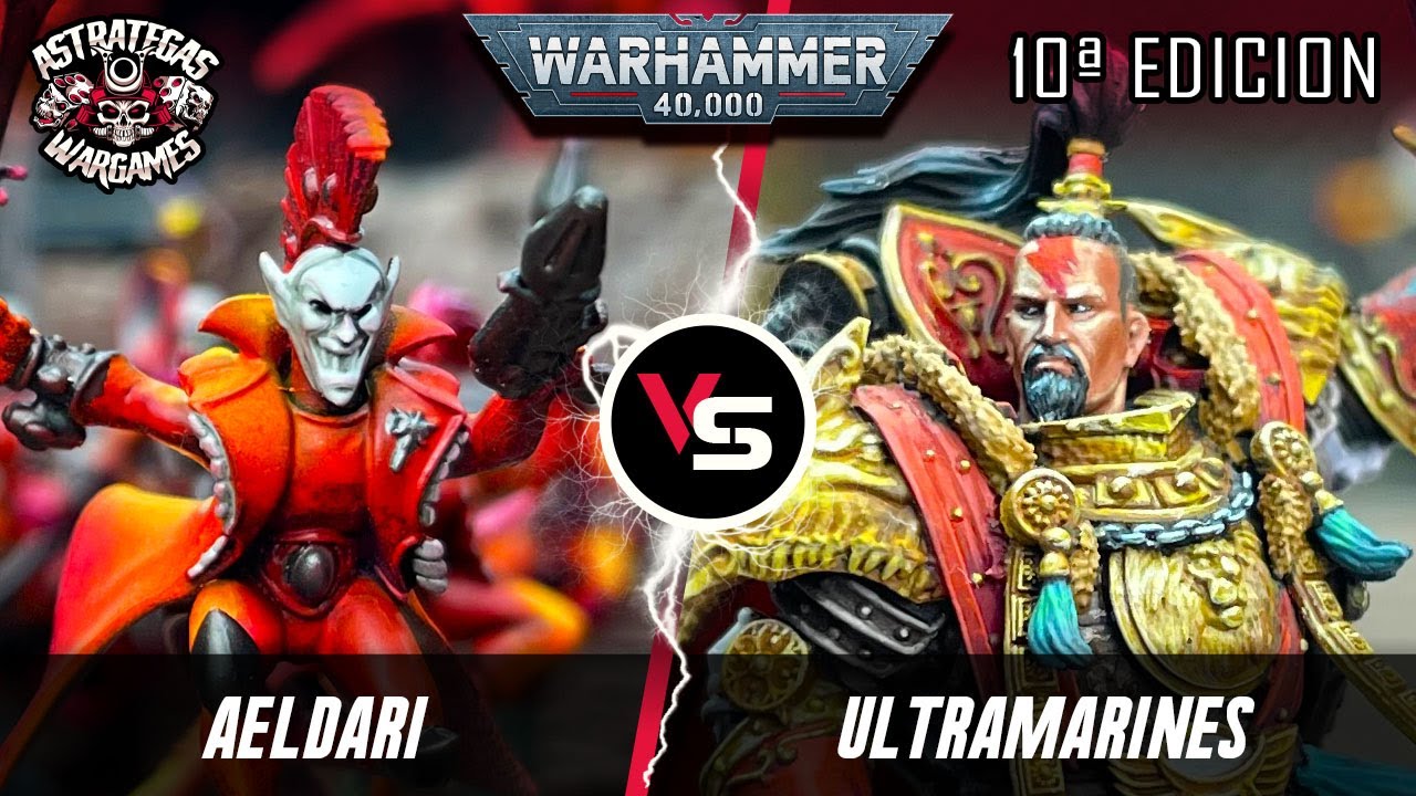 ⭐️INFORME WARHAMMER 40k⭐️ Aeldari VS Ultramarines - Décima edición