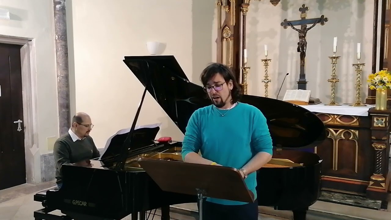 Ave Maria (E. Calzolari) Tenore: Kristian Marusic - Pianista: Manuel Tomadin