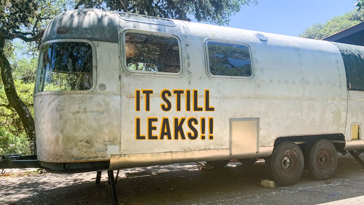 Securing The Shell/Sidewraps and Patching Holes (Airstream Argosy Ep. 12)