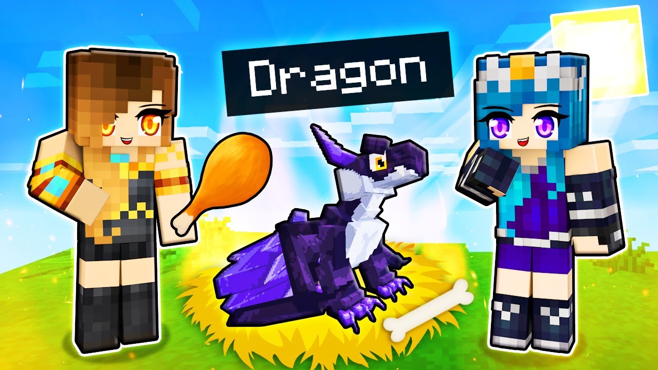 Мы УСЫНОВИЛИ дракончиков в Minecraft!
