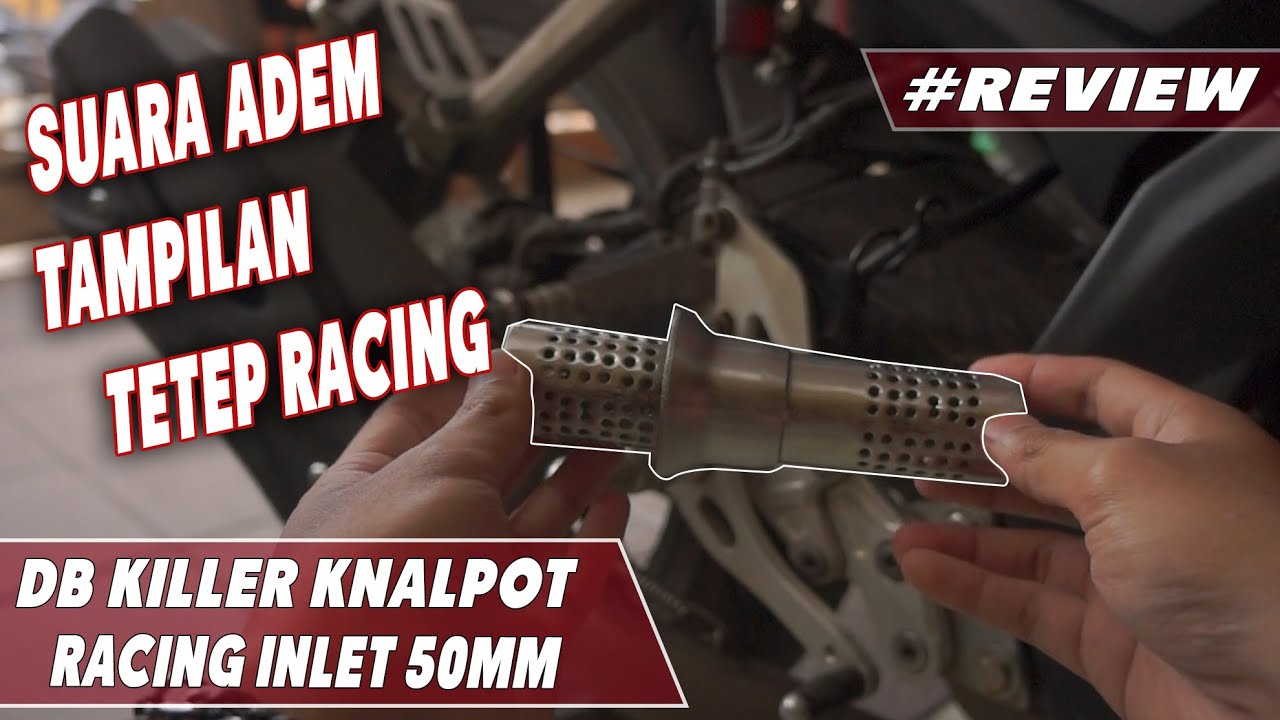 PASANG DB KILLER DI KNALPOT RACING R9 MISANO R15V3