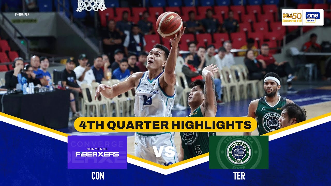 TERRAFIRMA vs. CONVERGE | 4TH QUARTER HIGHLIGHTS | PBA SEASON 50 PHILIPPINE CUP | OCT 22, 2025