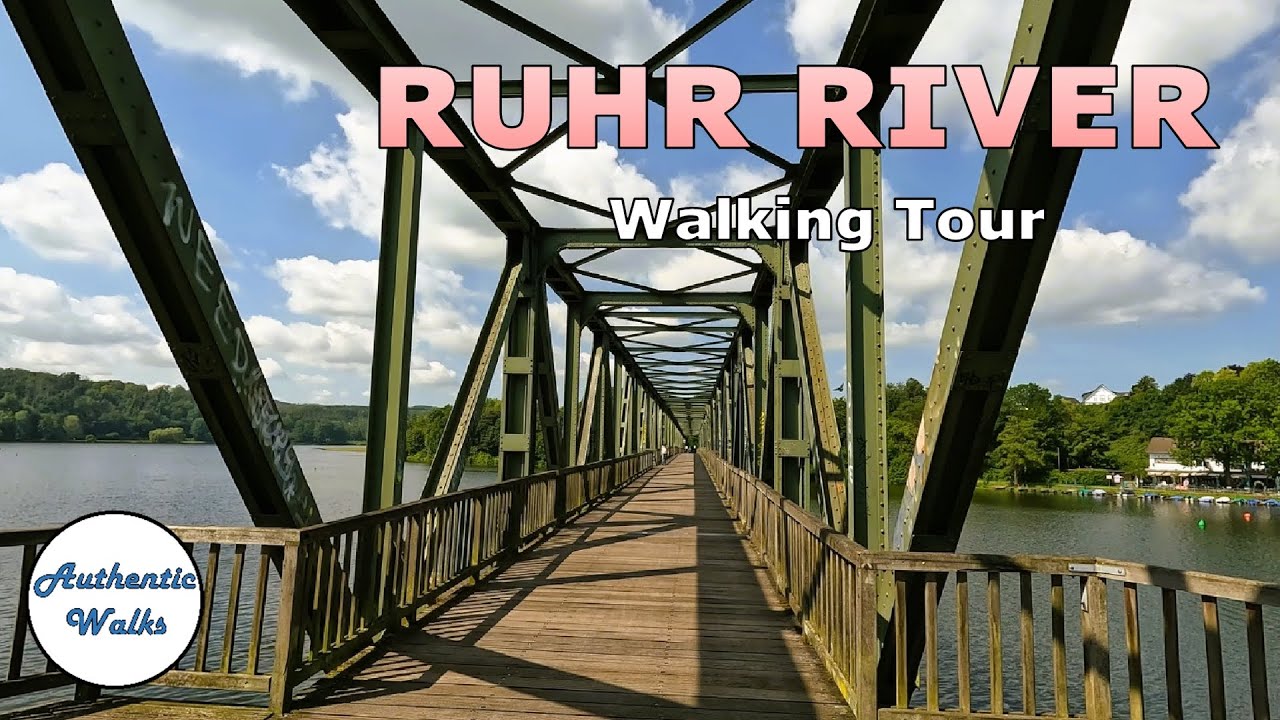 [4K] Summer Walk at the Ruhr River in Kupferdreh and Heisingen | Essen, Germany