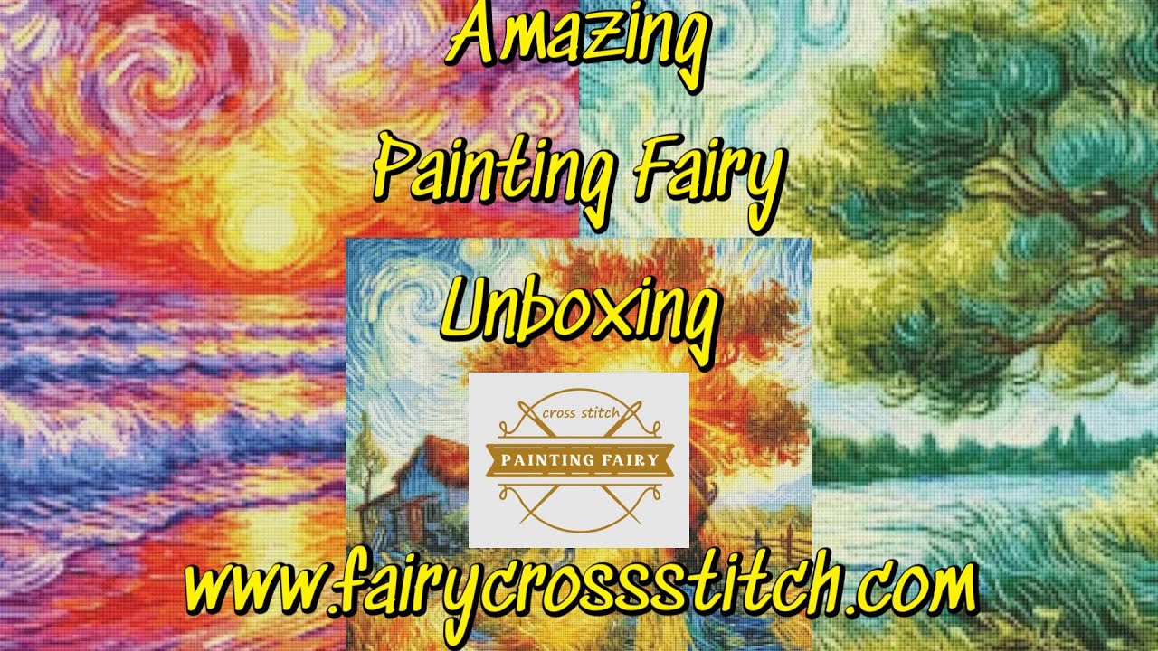 PaintingFairy!! #paintingfairy #stampedcrossstitch #pointdecroix #flosstube  #fairycrossstitch