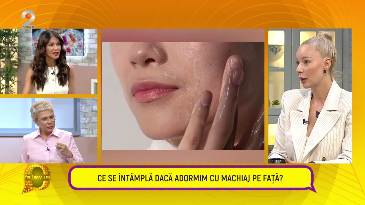 Follow us! - Dr. Cristalia Rusu, despre rutina de skincare! Cum se folosesc produsele skincare?