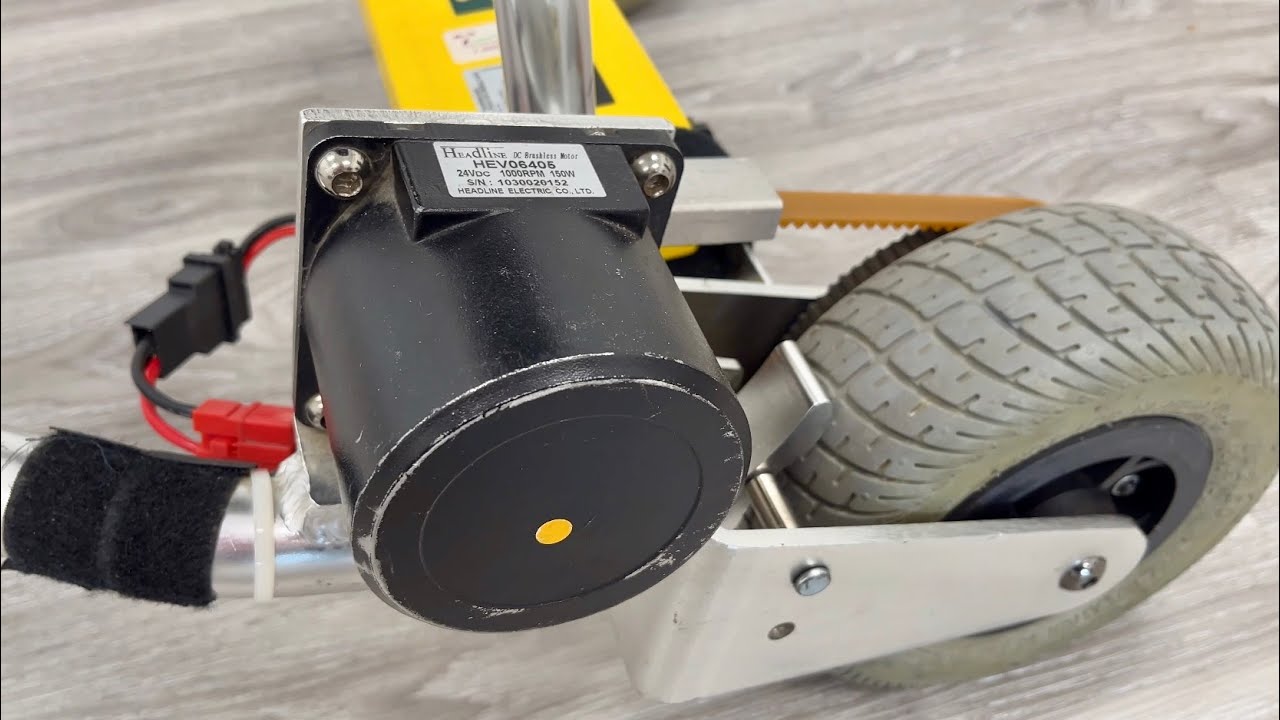 TravelScoot Belt drive Overview