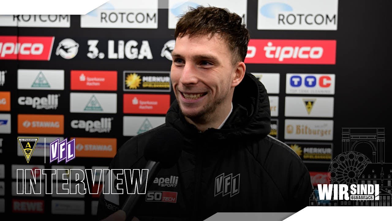 Robin Meißner im Interview nach #AACOSN | Alemannia Aachen - VfL Osnabrück
