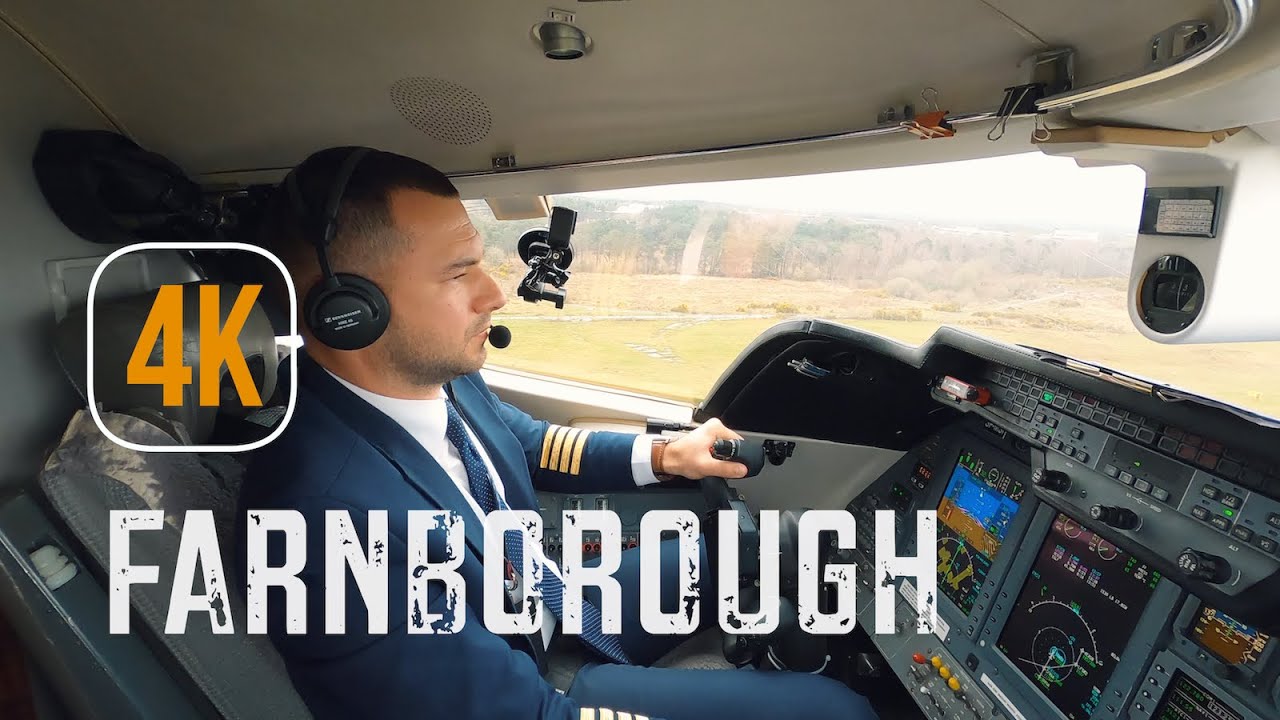 Approach and Landing in turbulent and gusty Farnborough