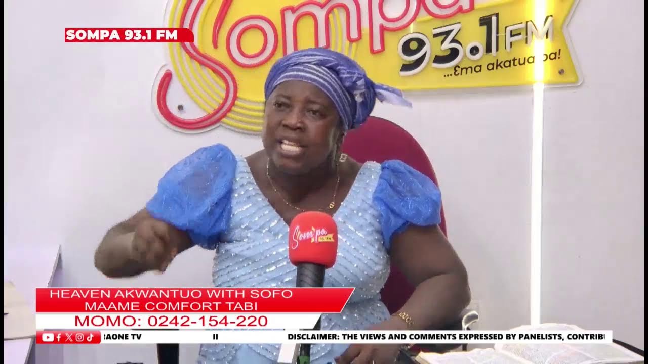 HEAVEN AKWANTUO WITH SOFO MAAME COMFORT TABI LIVE ON SOMPA 93.1FM/TV || 12-03-26