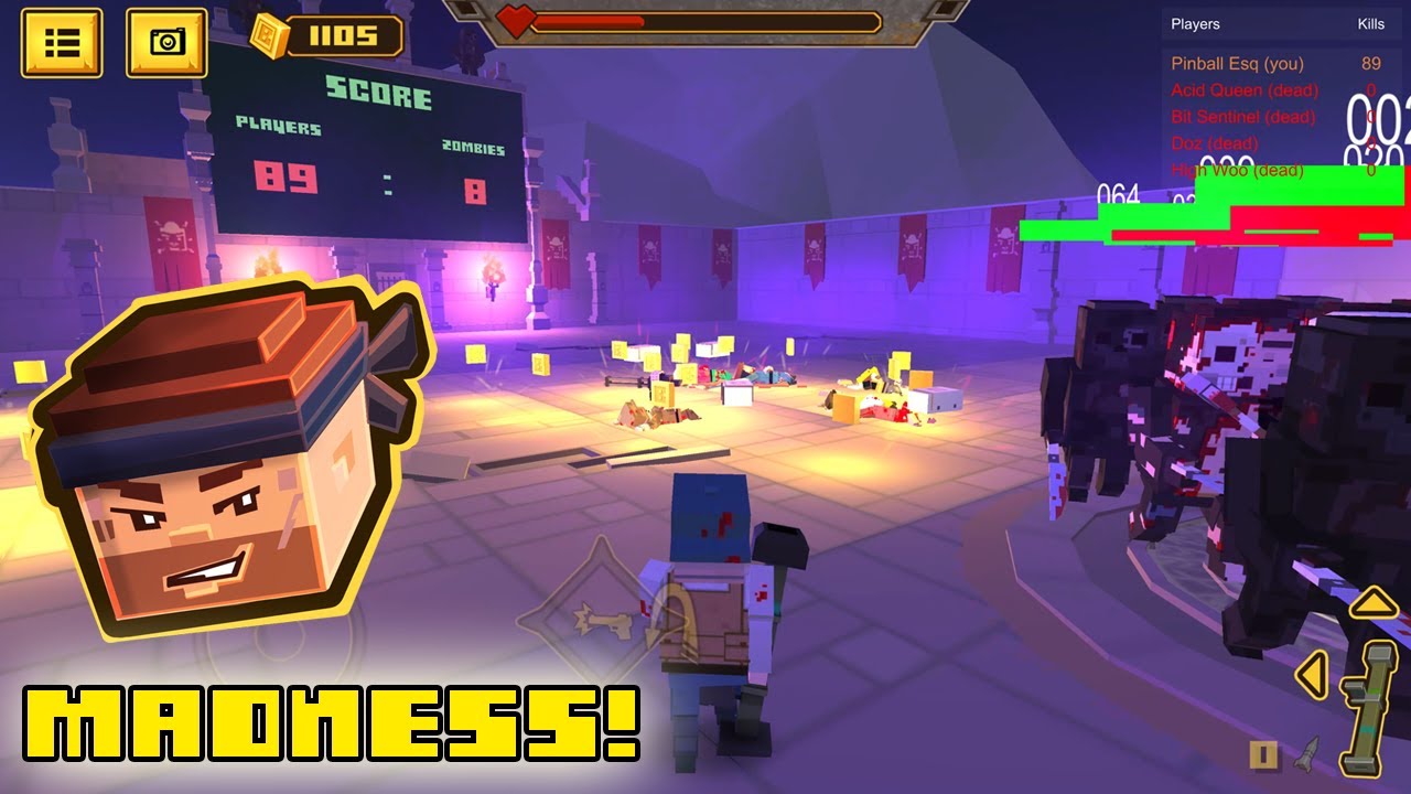 Wave 62 in BLOCKAPOLYPSE™ Co-Op Arena - pure madness!