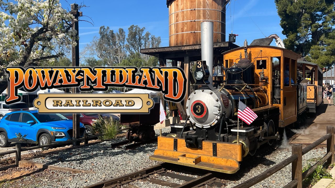 San Diego Railfanning - Poway Midland Railroad