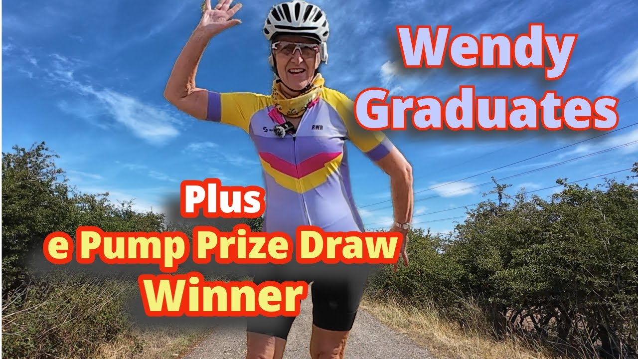 Wendy Graduates plus e pump prize draw winner