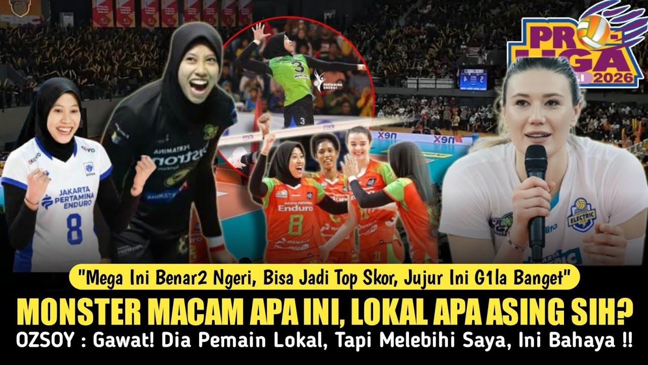 🔴Top Skor Tak Masuk Akal! Neriman Ozsoy Terpana Mega Tiba-Tiba Hajar 97 Poin: Julukan Monster Pantas