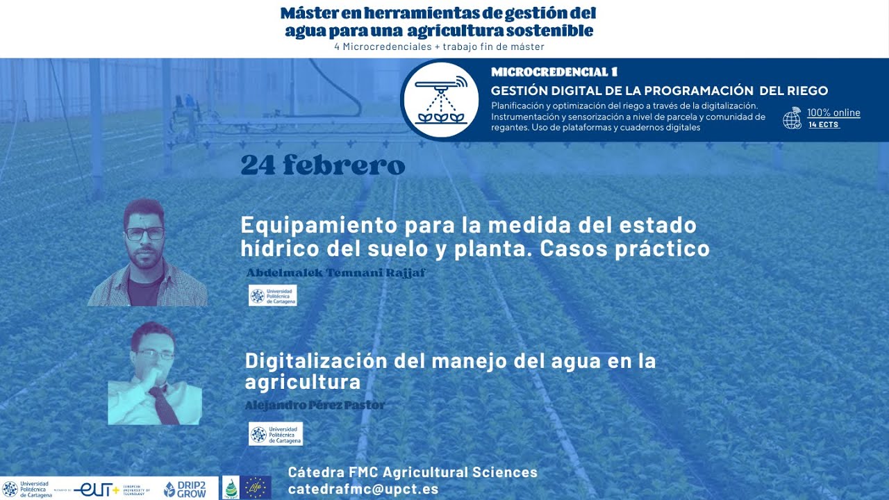 Gestión digital de la PROGRAMACIÓN  DEL RIEGO