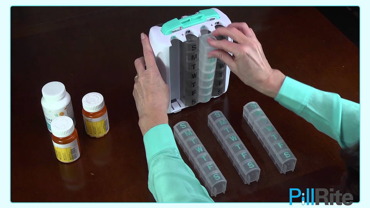 PillRite - Best way to organize your pills, medications and vitamins