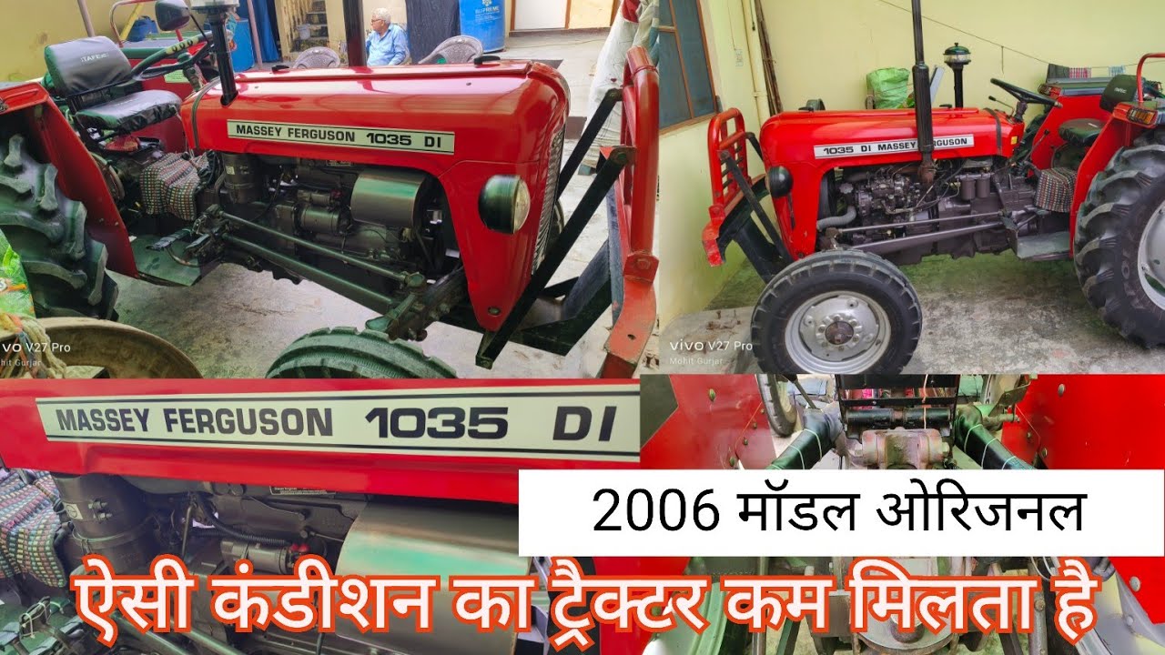 Massey Ferguson 1035 Di 👉 2006  original condition Tractors of such condition are rarely available.