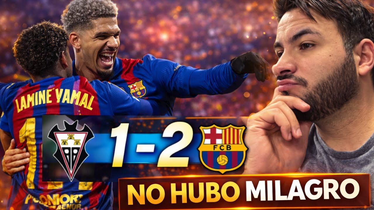 FC BARCELONA GANA 2-1 al ALBACETE, A VER SI APRENDES ARBELOA!😡